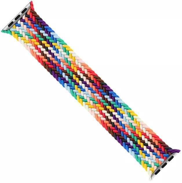 Ремешок ArmorStandart Braided Solo Loop для Apple Watch 42/44/45/49mm Pride Edit Size 10 (172 mm) (ARM64936)