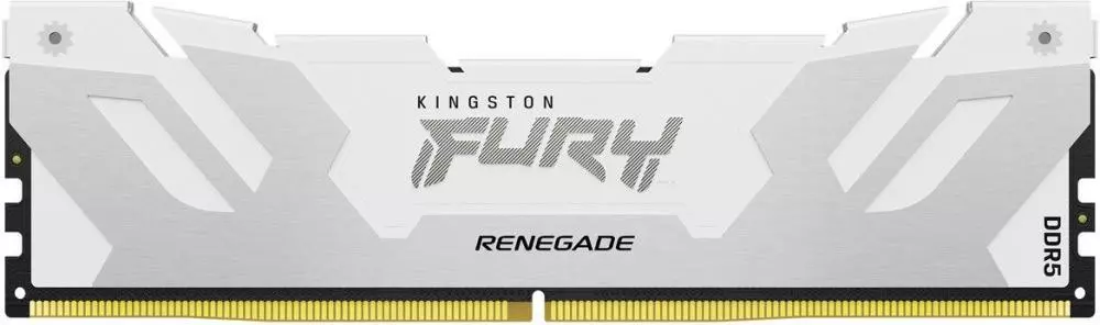 Оперативна пам'ять Kingston FURY 48 GB (2x24GB) CUDIMM DDR5 8800 MHz Renegade Silver/White (KF588CU42RWK2-48) Оперативна пам'ять Kingston FURY 48 GB (2x24GB) CUDIMM DDR5 8800 MHz Renegade Silver/White (KF588CU42RWK2-48)