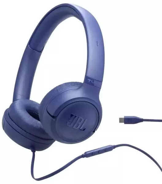 Навушники JBL Tune 530C USB-C Blue (JBLT530CBLU) UA