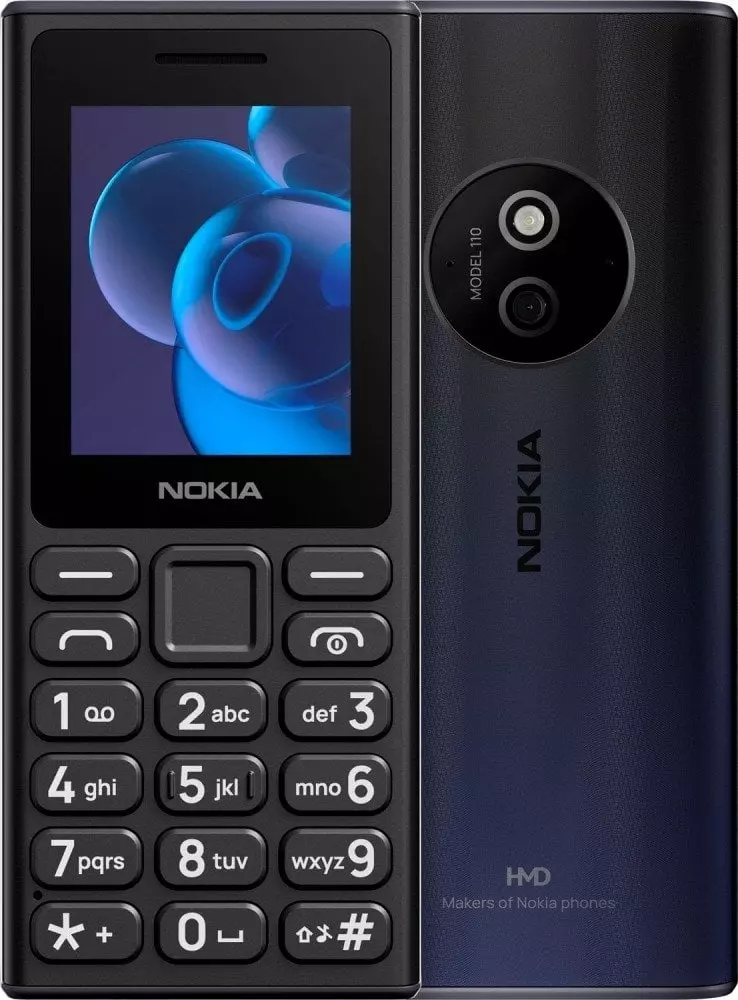 Мобильный телефон Nokia 110 DS 2026 Black Мобильный телефон Nokia 110 DS 2026 Black