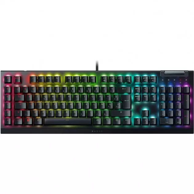 Клавиатура механическая Razer BlackWidow V4 X Green Switch RU (RZ03-04700800-R3R1) Клавиатура механическая Razer BlackWidow V4 X Green Switch RU (RZ03-04700800-R3R1)