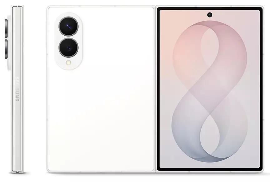 Смартфон Samsung Galaxy Fold 8 12/512GB Cream (SM-F971BZWCSEK)