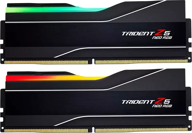 Оперативная память G.Skill 32 GB (2x16GB) DDR5 6000 MHz Trident Z5 Neo RGB (F5-6000J3238F16GX2-TZ5NR) Оперативная память G.Skill 32 GB (2x16GB) DDR5 6000 MHz Trident Z5 Neo RGB (F5-6000J3238F16GX2-TZ5NR)