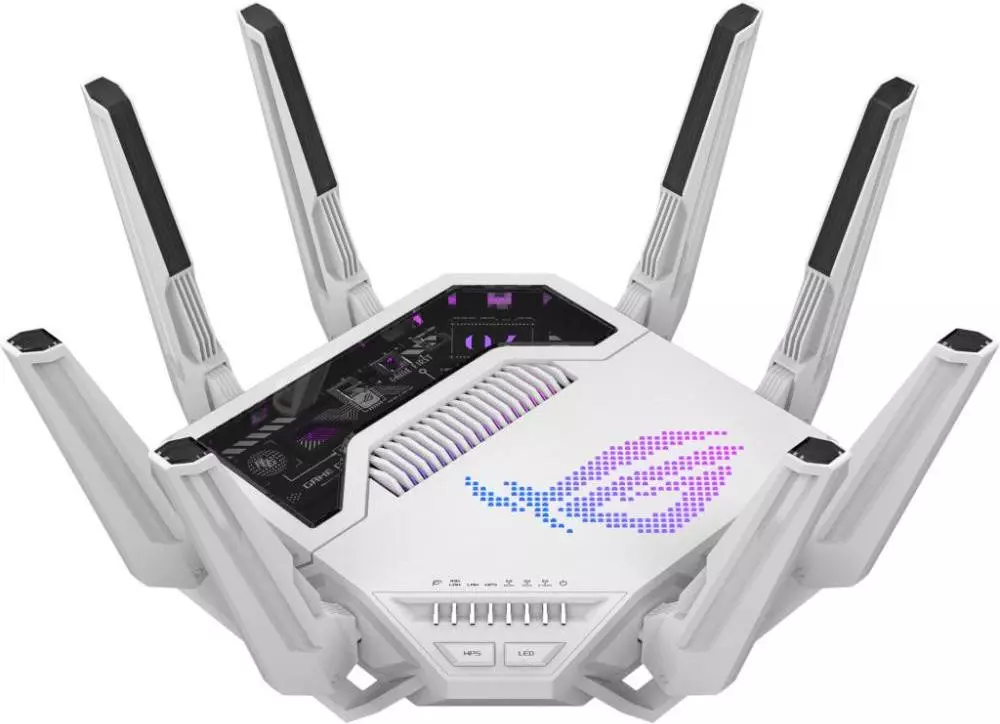 Беспроводной маршрутизатор (роутер) ASUS ROG Rapture GT-BE19000AI (90IG09S0-MO9A0V) Беспроводной маршрутизатор (роутер) ASUS ROG Rapture GT-BE19000AI (90IG09S0-MO9A0V)