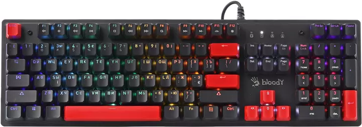 Клавиатура Bloody S525N Fire Black Клавиатура Bloody S525N Fire Black