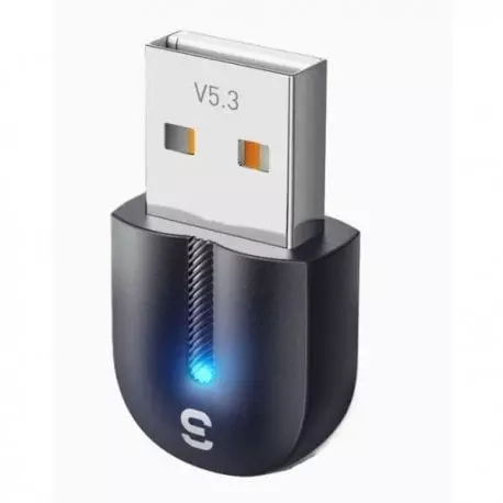 Bluetooth адаптер Essager USB Bluetooth 5.3 (EBT53-BH01-P) Bluetooth адаптер Essager USB Bluetooth 5.3 (EBT53-BH01-P)