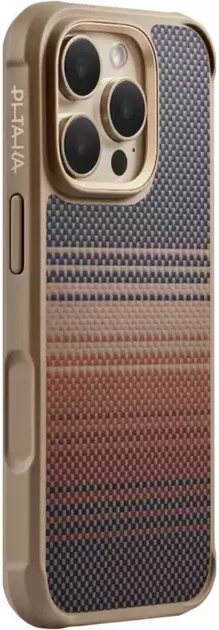 Чохол Pitaka Aramid Protective Case для iPhone 16 Pro Sunset (KI1602CPSU) Чохол Pitaka Aramid Protective Case для iPhone 16 Pro Sunset (KI1602CPSU)