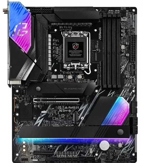 Материнська плата ASRock Z890 Lightning WiFi Материнська плата ASRock Z890 Lightning WiFi