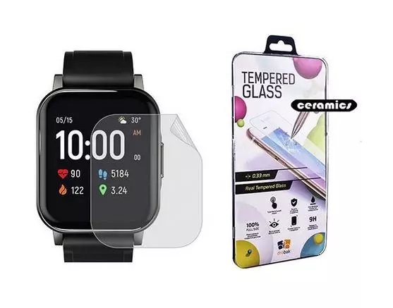 Защитная пленка Drobak Ceramics для Xiaomi Mi Watch Lite (2 шт) (313143)