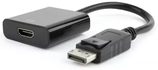 Адаптер-переходник Cablexpert DisplayPort - HDMI (AB-DPM-HDMIF-002) Адаптер-переходник Cablexpert DisplayPort - HDMI (AB-DPM-HDMIF-002)