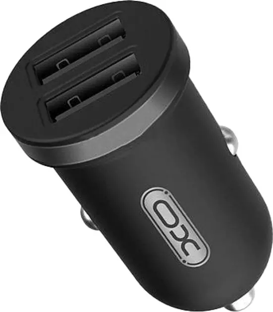 Автомобильное зарядное устройство XO CC18 2.1A 2USB Black Автомобильное зарядное устройство XO CC18 2.1A 2USB Black