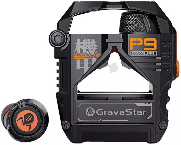 Навушники TWS Gravastar Sirius Plus BT 5.3 Black (GSP9PLUS_BLK) Навушники TWS Gravastar Sirius Plus BT 5.3 Black (GSP9PLUS_BLK)