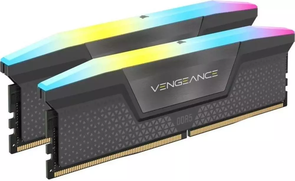 Оперативна пам'ять Corsair 32 GB (2x16GB) 6000 MHz Vengeance RGB AMD EXPO (CMH32GX5M2B6000Z30K) Оперативна пам'ять Corsair 32 GB (2x16GB) 6000 MHz Vengeance RGB AMD EXPO (CMH32GX5M2B6000Z30K)