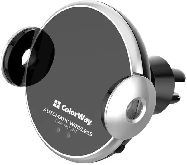 Беспроводное зарядное устройство ColorWay AutoSense Car Wireless Charger 2 10W Black