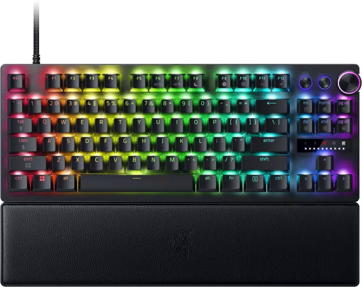 Клавиатура Razer Huntsman V3 Pro TKL 8KHz (RZ03-05520100-R3M1) Клавиатура Razer Huntsman V3 Pro TKL 8KHz (RZ03-05520100-R3M1)