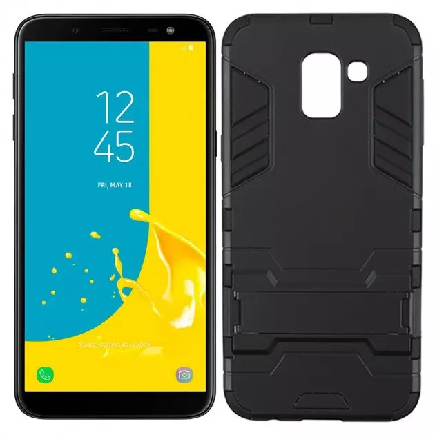 Чехол Honor Hard Defence Series Samsung J600 (J6 2018) Space Gray
