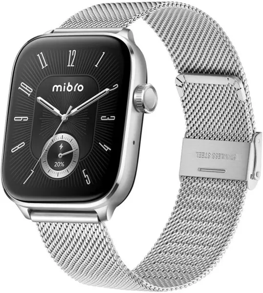 Смарт-часы Mibro Fit 44mm Silver (XPAW027S) Смарт-часы Mibro Fit 44mm Silver (XPAW027S)