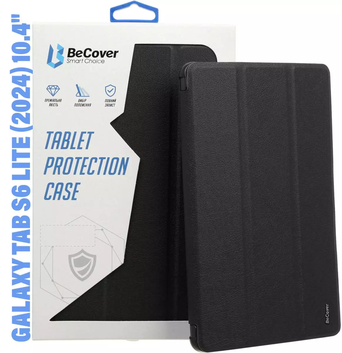 Чехол-книга BeCover Smart Case для Samsung Galaxy Tab S6 Lite (2024) 10.4" P620/P625/P627 Black (710812)