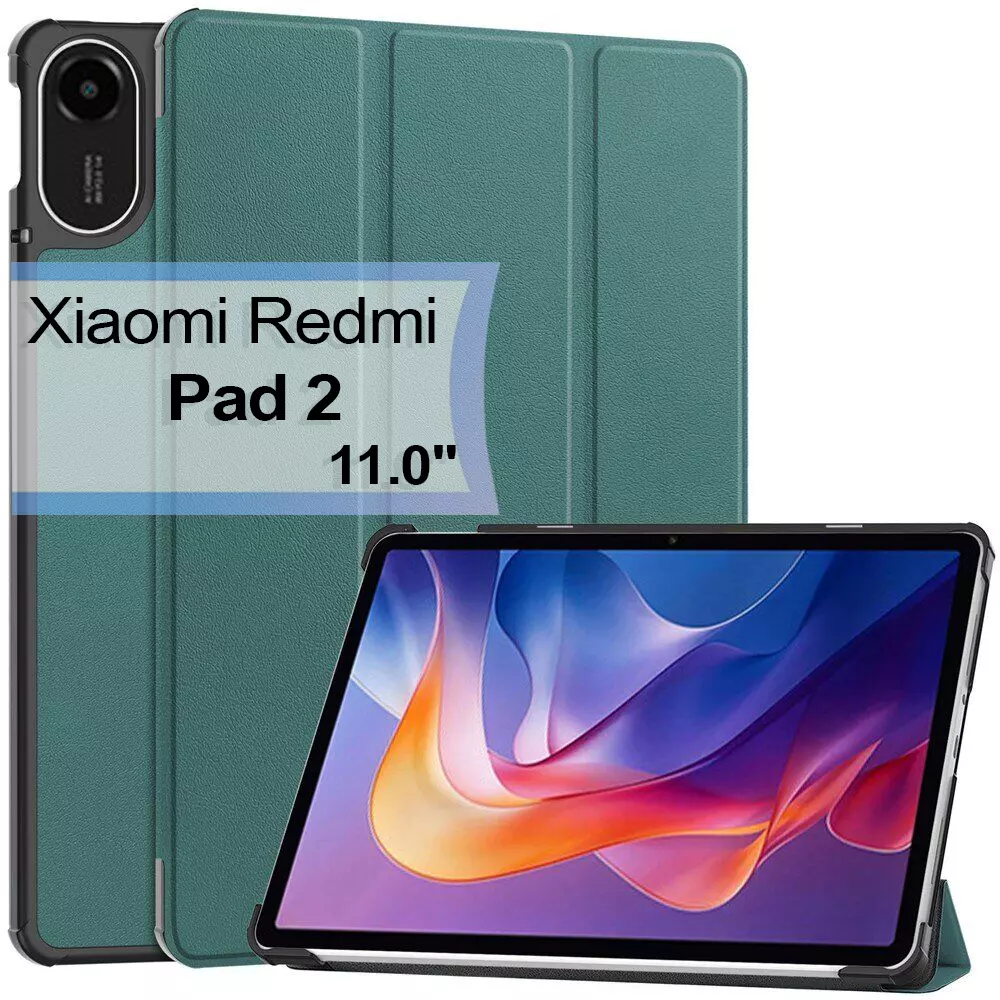 Чохол-книжка BeCover Smart Case для Xiaomi Redmi Pad 2 11.0" Dark Green (713638)