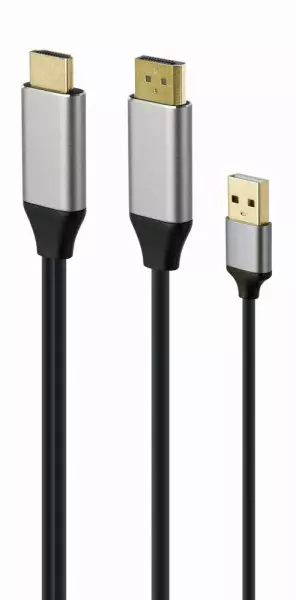 Кабель Cablexpert A-HDMIM-DPM-01 Кабель Cablexpert A-HDMIM-DPM-01