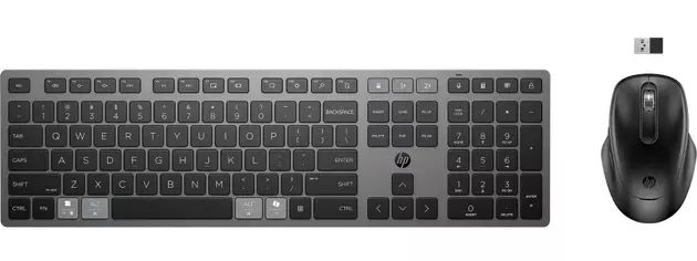 Комплект (клавиатура + мышь) HP 720 Multi-Device Rechargeable Wireless (9T5A9AA) Комплект (клавиатура + мышь) HP 720 Multi-Device Rechargeable Wireless (9T5A9AA)