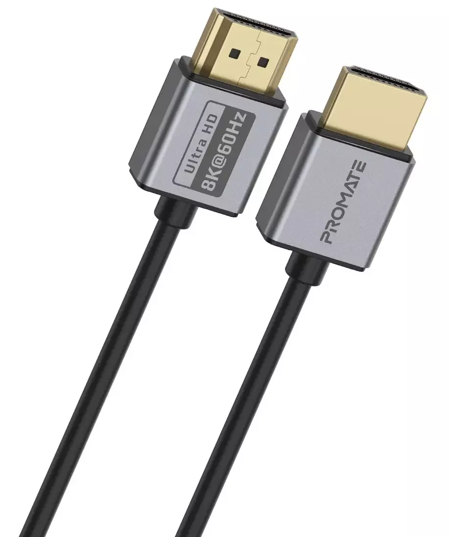 Кабель Promate HDMI-HDMI v.2.1 (primelink8k-150.grey) Кабель Promate HDMI-HDMI v.2.1 (primelink8k-150.grey)