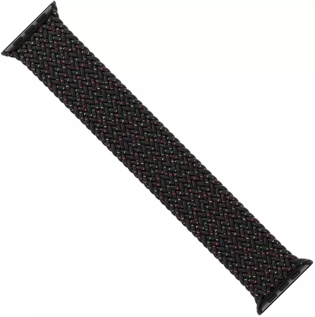 Ремешок ArmorStandart Braided Solo Loop для Apple Watch 42/44/45/49mm Black Unity Size 10 (172 mm) (ARM64906)