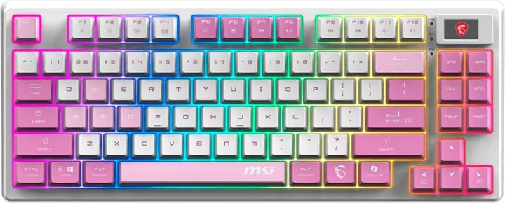 Клавіатура MSI Forge GK600 TKL Wireless Violet (S11-43UAQ01-HH9) Клавіатура MSI Forge GK600 TKL Wireless Violet (S11-43UAQ01-HH9)