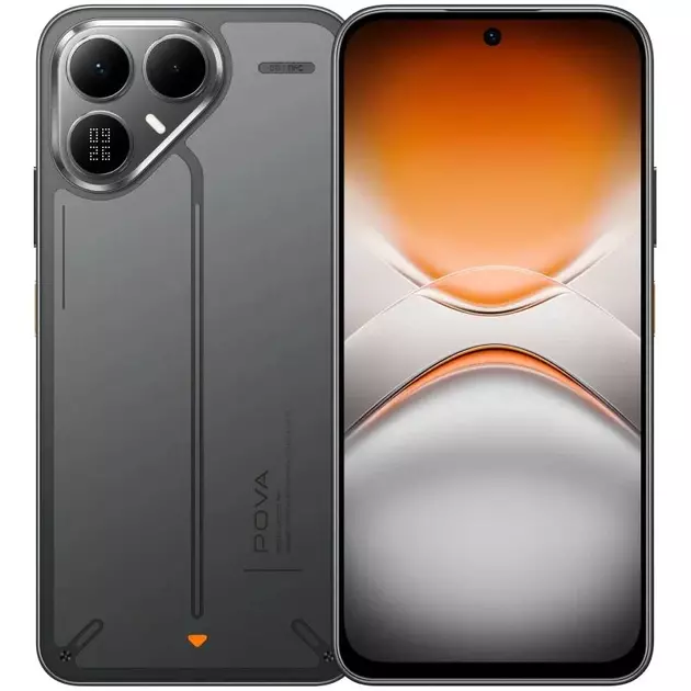 Смартфон TECNO POVA 8 5G (LK6) 8/256GB Graphite Black Смартфон TECNO POVA 8 5G (LK6) 8/256GB Graphite Black