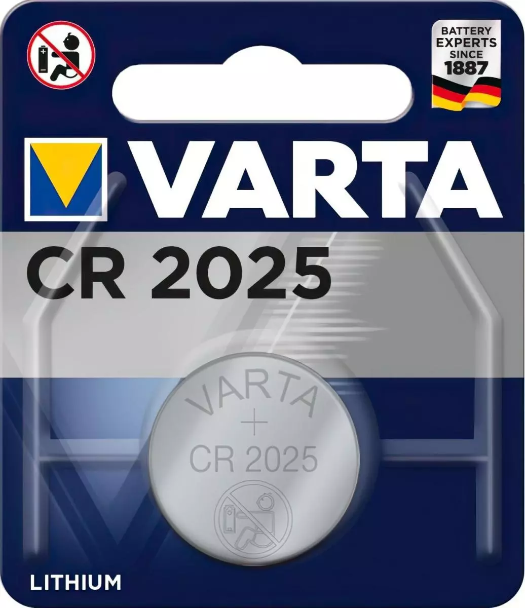 Батарейка VARTA CR 2025 Lithium 1шт. Батарейка VARTA CR 2025 Lithium 1шт.