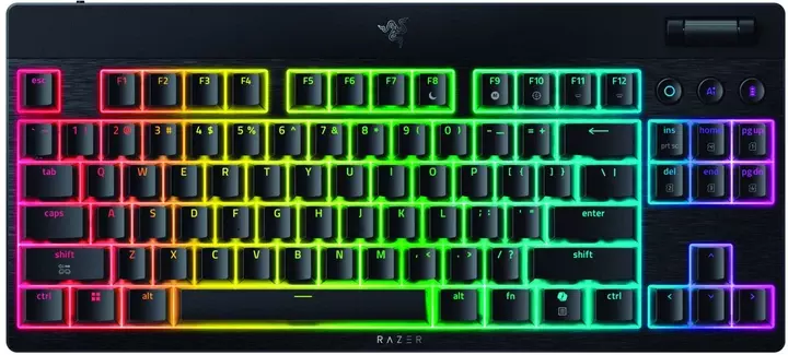 Клавиатура Razer BlackWidow V4 Low-Profile TKL Yellow switch (RZ03-05450100-R3M1) Клавиатура Razer BlackWidow V4 Low-Profile TKL Yellow switch (RZ03-05450100-R3M1)