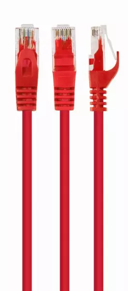 Патч корд Cablexpert PP6U-1M/R, UTP, категорія. 6, литий, 50u" штекер із клямкою, 1 м, червоний Патч корд Cablexpert PP6U-1M/R, UTP, категорія. 6, литий, 50u" штекер із клямкою, 1 м, червоний
