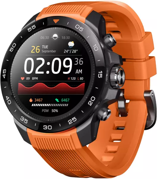 Смарт-часы Mibro GS Explorer S 48mm Titanium-Silicone (XPAW023TS)