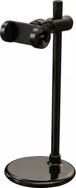 Тримач для смартфона Rtako XGZB-01 Multi-Function Adjustable Phone Stand with Round Base Silver (6975523000292) 