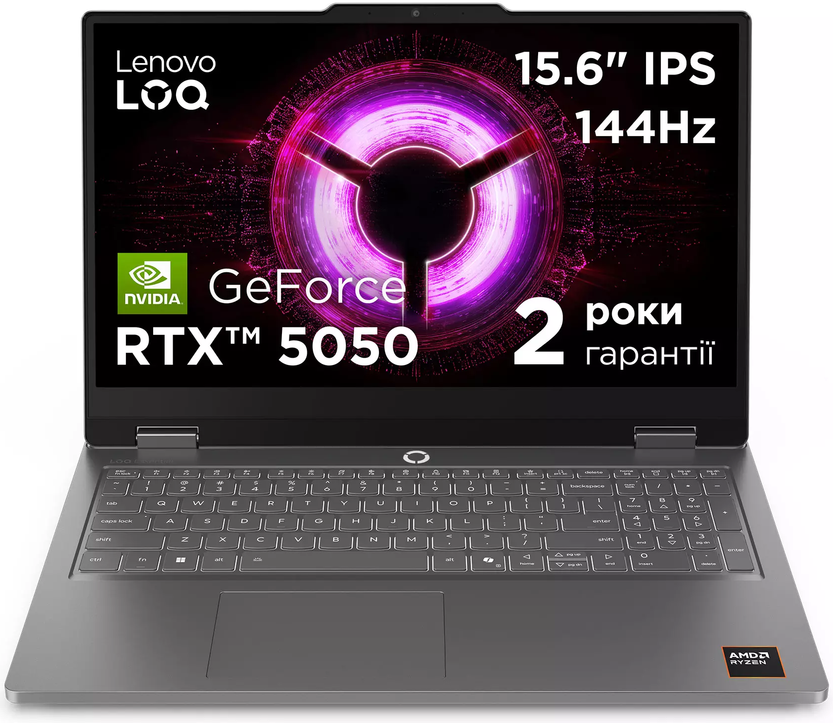 Ноутбук Lenovo LOQ Essential 15ARP11 Luna Grey (83VA0021RA) UA Ноутбук Lenovo LOQ Essential 15ARP11 Luna Grey (83VA0021RA) UA