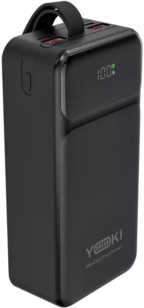 Повербанк (Powerbank)  Yoki MaxCap YK-PMC4061 40000mAh 65W QC Black (КТ-00045698-442)