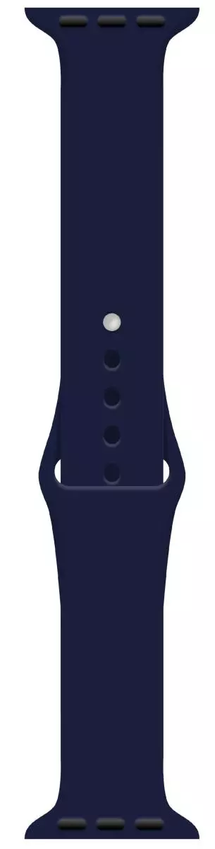 Ремешок Intaleo Silicone для Apple Watch 42/44 mm (Blue) (1283126494376)