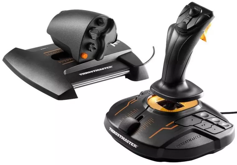 Джойстик Thrustmaster T.16000M FCS Hotas Black/Orange (2960778) Джойстик Thrustmaster T.16000M FCS Hotas Black/Orange (2960778)
