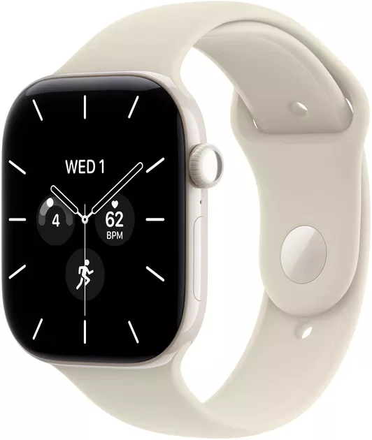 Apple Watch Series 12 GPS + Cellular 46mm Pearl White Ceramic Case w. Sand Sport Band - S/M (MJH14) Apple Watch Series 12 GPS + Cellular 46mm Pearl White Ceramic Case w. Sand Sport Band - S/M (MJH14)