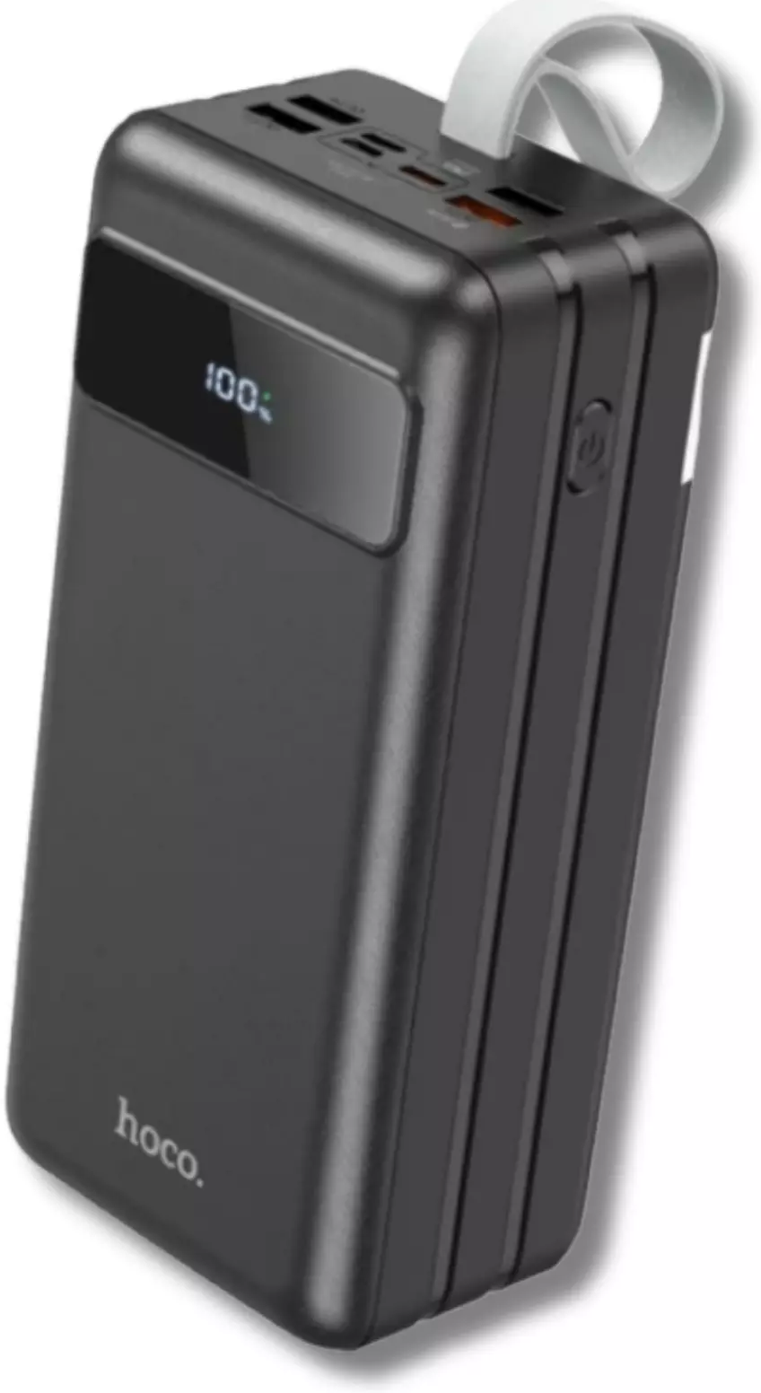 Повербанк Hoco J86B Electric PD20W / QC22.5W + LCD + Lamp (60000 mAh) Black (714993) Повербанк Hoco J86B Electric PD20W / QC22.5W + LCD + Lamp (60000 mAh) Black (714993)