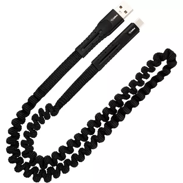 Кабель Gelius Pro Spring GP-UC101 Type-C Black 2.4A Кабель Gelius Pro Spring GP-UC101 Type-C Black 2.4A