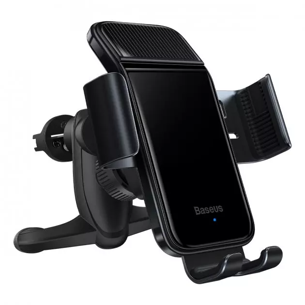 Тримач Baseus Smart Solar Power Wireless Car Mount Electric Holder Black (SUZG000001) Тримач Baseus Smart Solar Power Wireless Car Mount Electric Holder Black (SUZG000001)