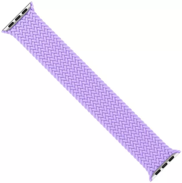 Ремешок ArmorStandart Braided Solo Loop для Apple Watch 38/40/41mm Lavender Grey Size 4 (132 mm) (ARM64898)
