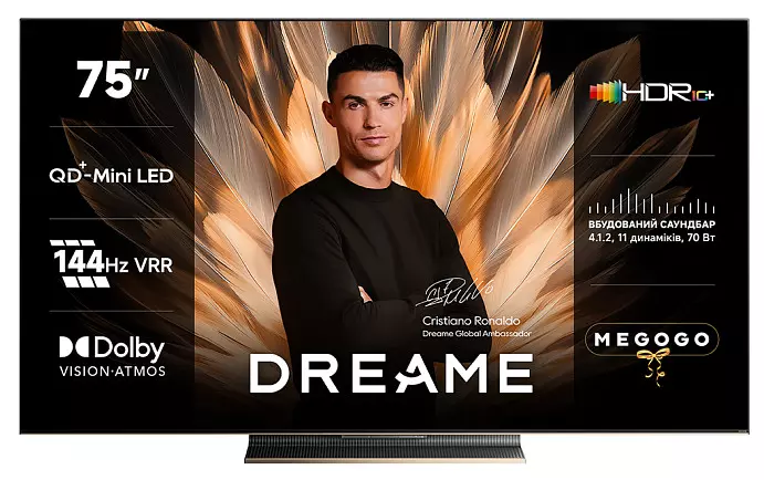Телевизор Dreame Aura Mini LED 4K TV 75S100