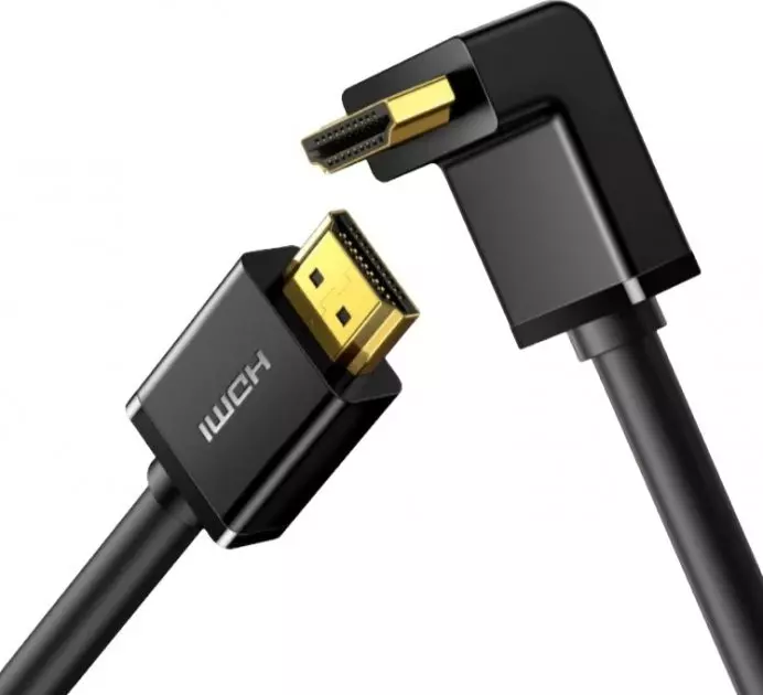 Кабель UGREEN HD103 HDMI Cable Right Angle 90 Degree 1m Black (10172) Кабель UGREEN HD103 HDMI Cable Right Angle 90 Degree 1m Black (10172)
