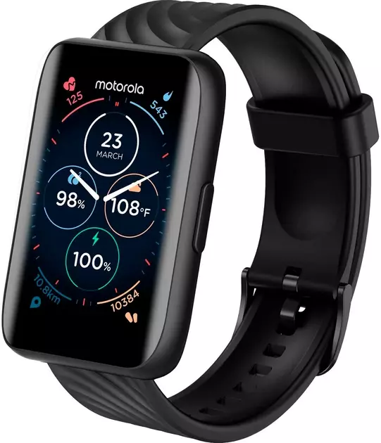 Смарт-часы Motorola Moto Watch 40 Phantom Black Смарт-часы Motorola Moto Watch 40 Phantom Black