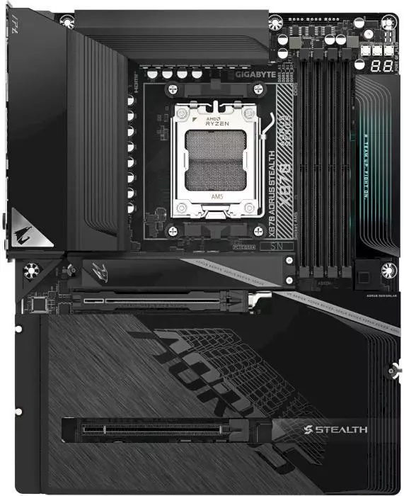 Материнська плата Gigabyte X870 AORUS STEALTH Материнська плата Gigabyte X870 AORUS STEALTH