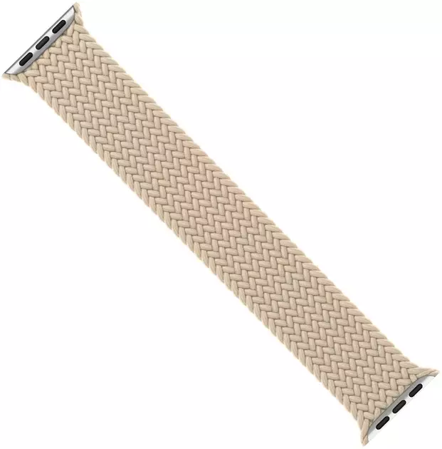 Ремешок ArmorStandart Braided Solo Loop для Apple Watch 38/40/41mm Beige Size 4 (132 mm) (ARM64892)