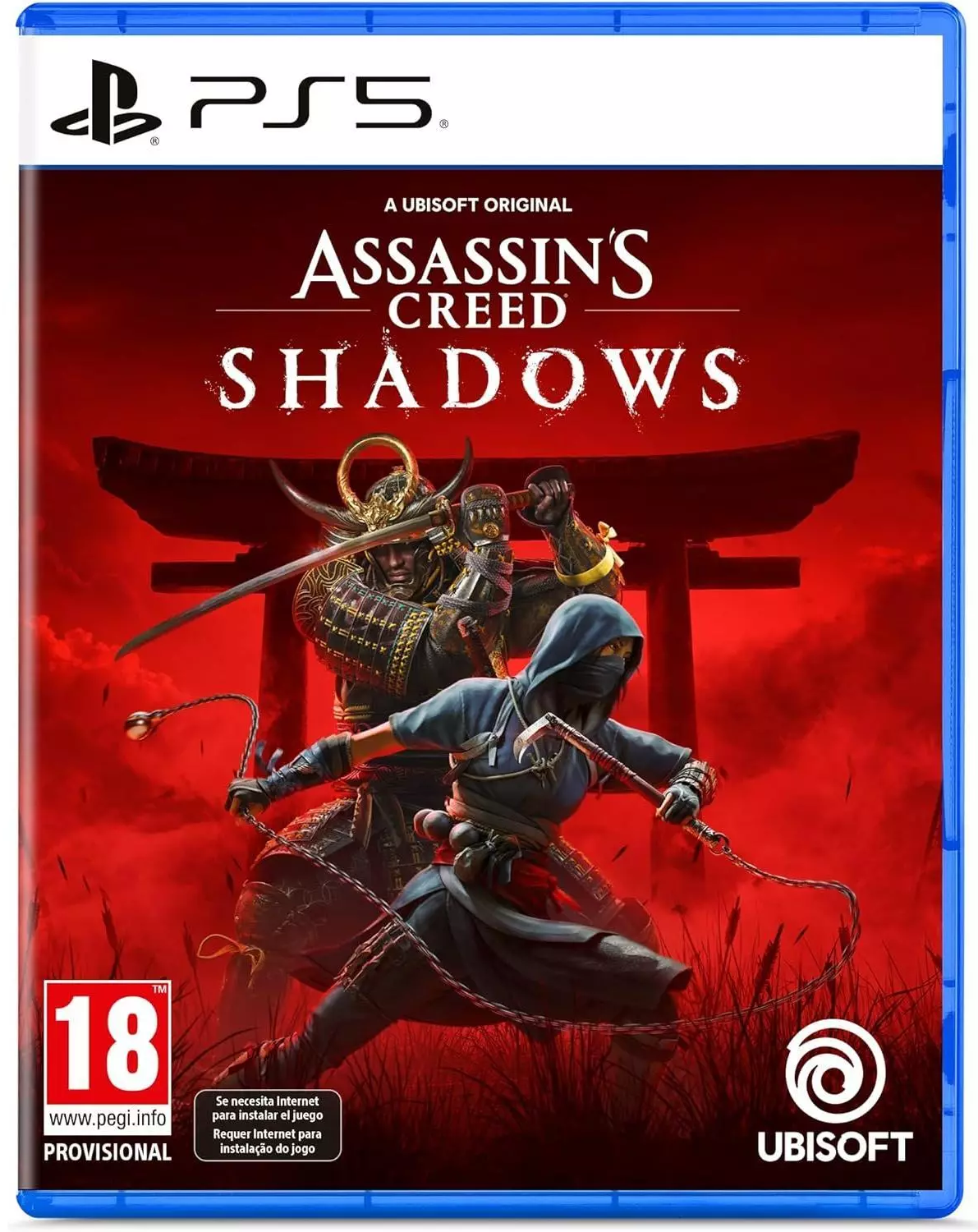 Игра консольная PS5 Assassin's Creed Shadows, BD диск