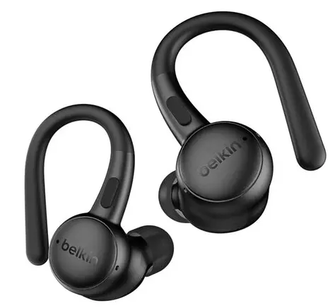 Наушники TWS Belkin SoundForm ActiveFit Black (AUC016HQBK) Наушники TWS Belkin SoundForm ActiveFit Black (AUC016HQBK)